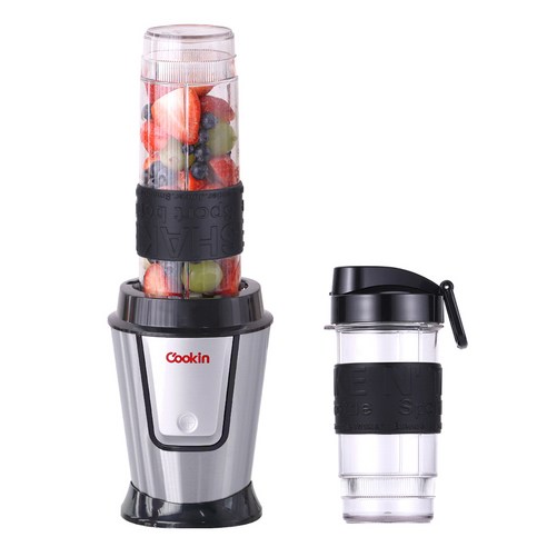 쿠킨 트라이탄 고속 파워 믹서기 KEM-KD910CP + 실버 텀블러  570ml + 400ml