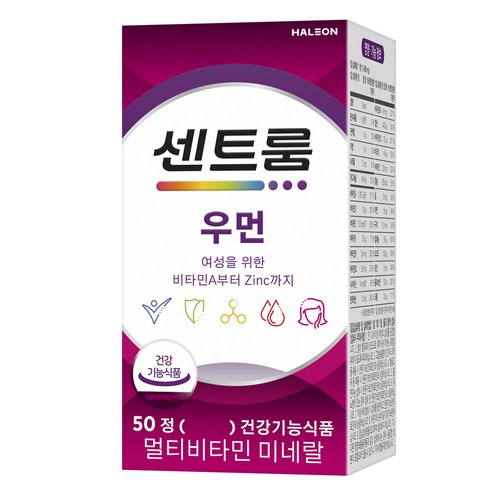 센트룸 우먼 멀티비타민 미네랄, 50정, 1개