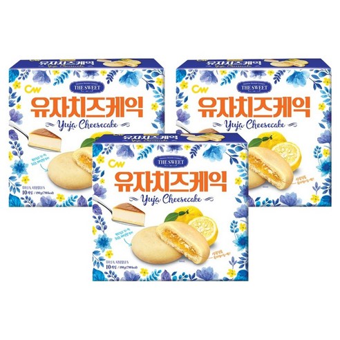청우식품 유자 치즈케익