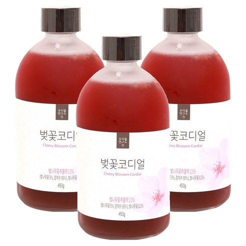 우리꽃연구소 벚꽃 코디얼