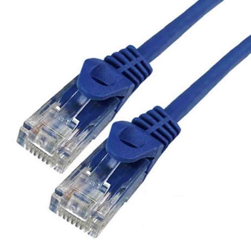 라인업시스템 UTP CAT.6 다이렉트 랜 케이블 5M, 블루, 1개, 5m