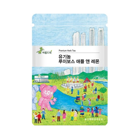 아름드레 삼각티백 유기농 애플앤레몬 루이보스
