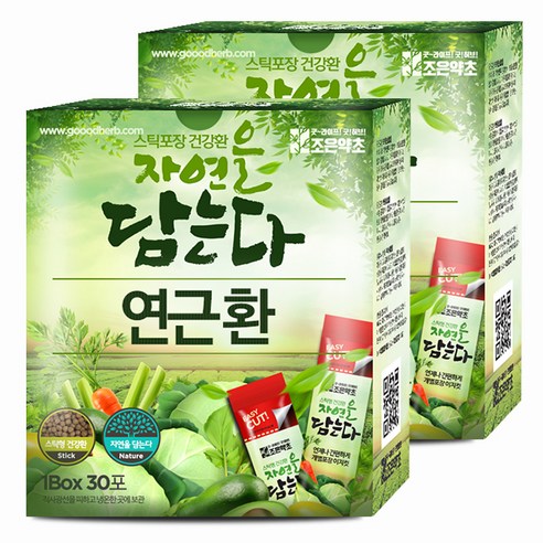 굿허브 조은약초 자연을 담는다 스틱형 연근환