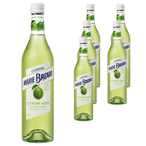마리브리자드 라임주스 코디얼, 700ml, 6개