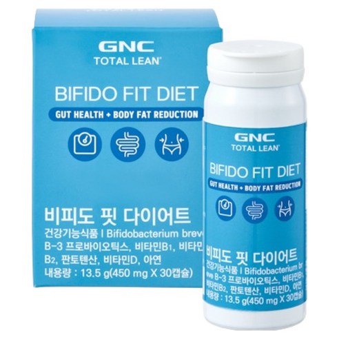 GNCTOTALLEAN 비피도 핏 다이어트 유산균, 30정, 1개