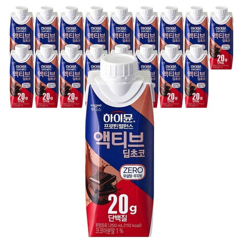 하이뮨 프로틴 밸런스 액티브 딥초코 제로