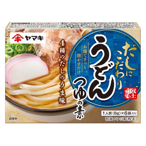 야마끼 우동 쯔유 스프 6p, 48g, 1개
