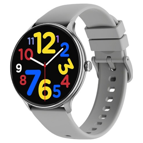 젤센 에어엑스워치6 SE 스마트 워치, 실버, 3.53cm, GPS + 블루투스