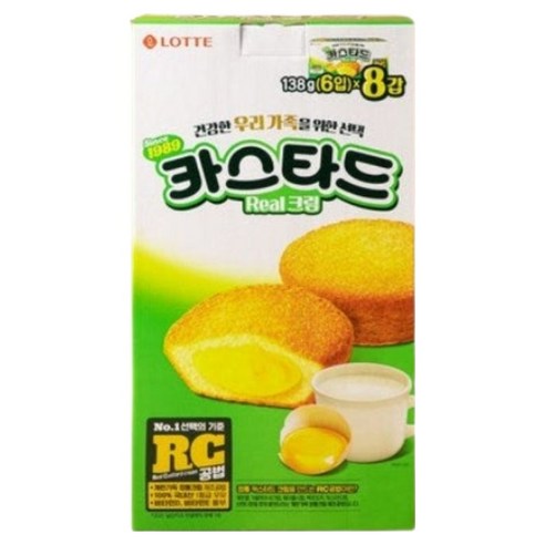 롯데카스타드 6p