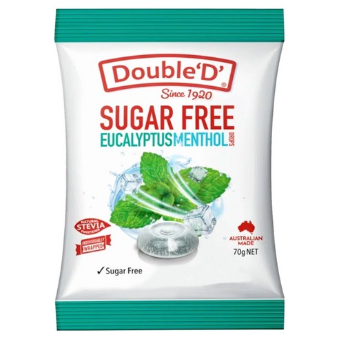 DoubleD 슈가프리 유칼립투스 멘톨 캔디