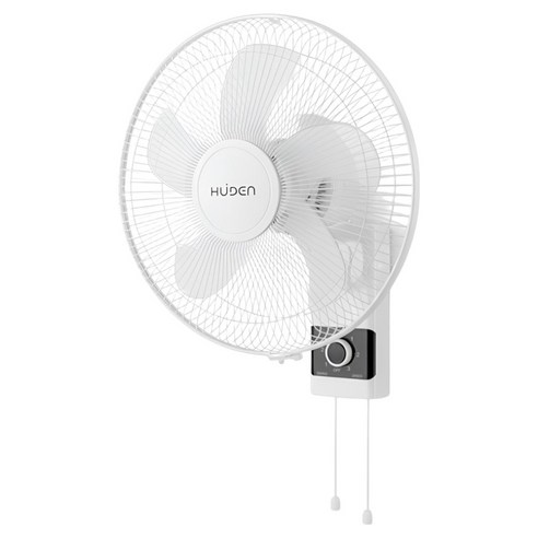 휴이든 5엽날개 가정용 업소용 벽걸이형 선풍기 40cm