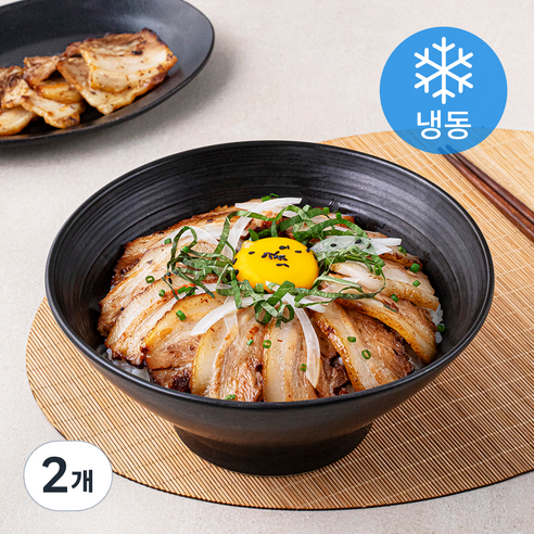 [로켓프레시] 복선상회 전문점용 일식 차슈 (냉동), 500g, 2개