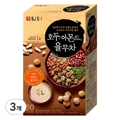 담터 호두 아몬드 율무차