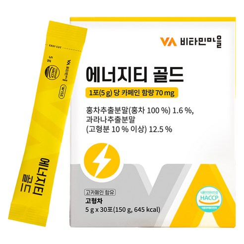 비타민마을 에너지티 골드 30p, 150g, 1개