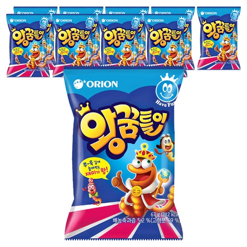 오리온 왕꿈틀이 젤리