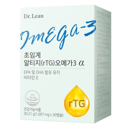 닥터린 정품 초임계 알티지 오메가3 알파, 30정, 1개