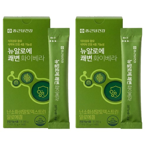 종근당건강 뉴알로에 쾌변 화이베라 14p