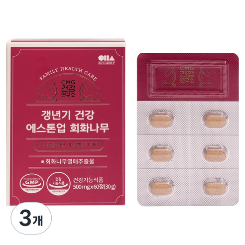 씨엠지건강연구소 갱년기 건강 에스톤업 회화나무 30g