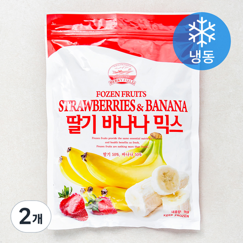 베리필드 딸기바나나믹스 (냉동)