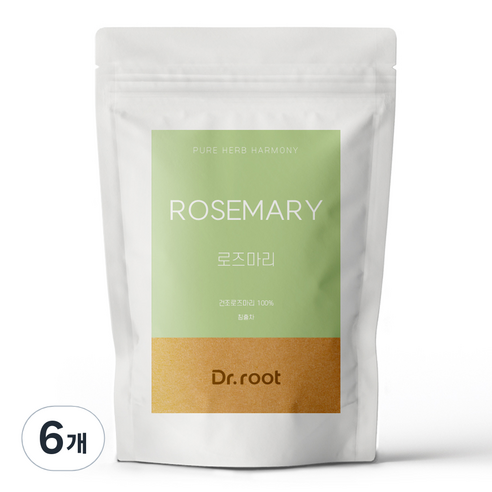 닥터루트 로즈마리 삼각티백, 1.2g, 25개입, 6개