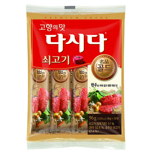 다시다 골드 쇠고기, 96g, 1개