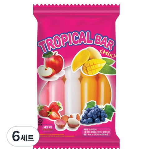 미성패밀리 트로피칼 아이스바 10p