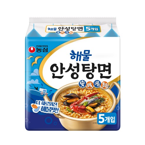 안성탕면 해물맛 112g