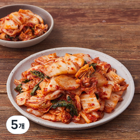 [로켓프레시] 콕집어콕 썰은포기김치, 1kg, 5개