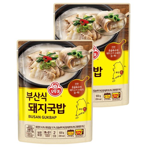 [로켓프레시] 오뚜기 부산식 돼지국밥