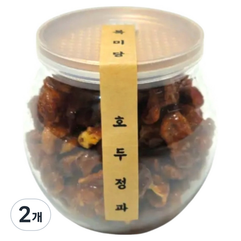 복미당 프리미엄 수제 호두정과 캔포장