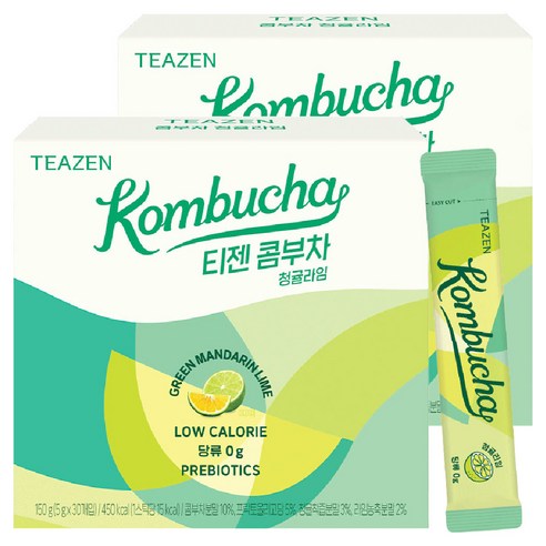 티젠 콤부차 청귤라임, 5g, 30개입, 2개