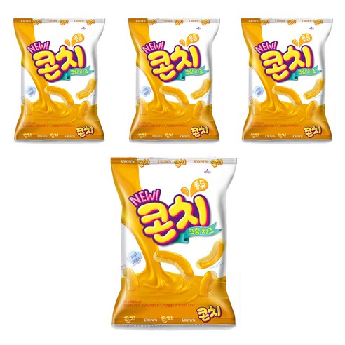 크라운 콘치 치즈크림