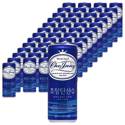 초정탄산수, 250ml, 60개