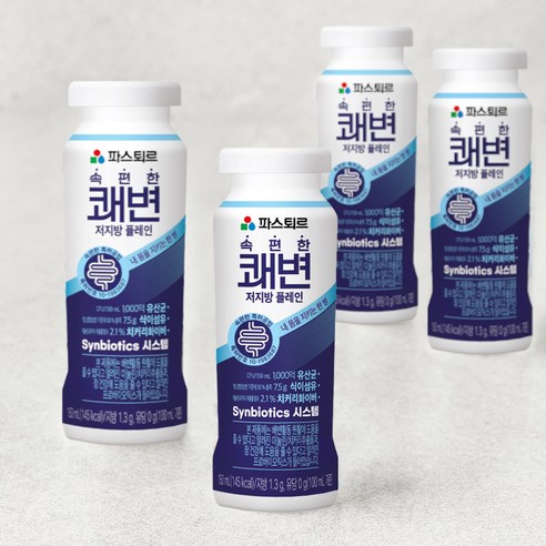 [로켓프레시] 파스퇴르 속편한 쾌변 저지방 플레인 요구르트