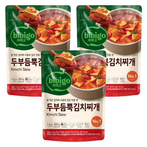 비비고 두부듬뿍 김치찌개