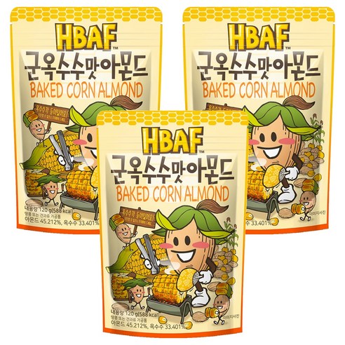 바프 군옥수수맛 아몬드
