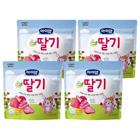 생과일 손질이 부담스러운 날 간단히 꺼내기 좋은 바삭한 영유아 간식용 과일칩입니다. - 1