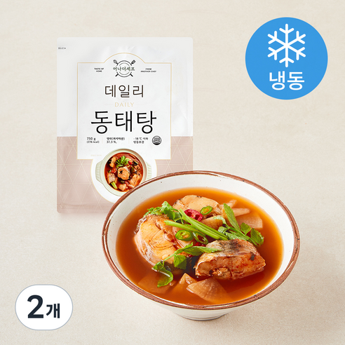 [로켓프레시] 어나더쉐프 데일리 맛있는 동태탕 (냉동)