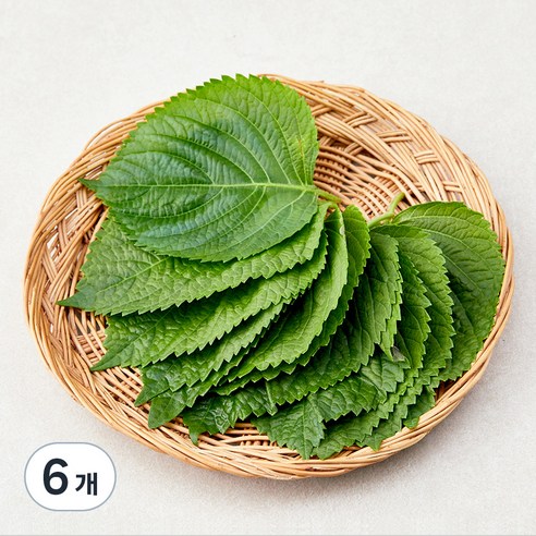 친환경 밀양 깻잎, 30g, 6팩