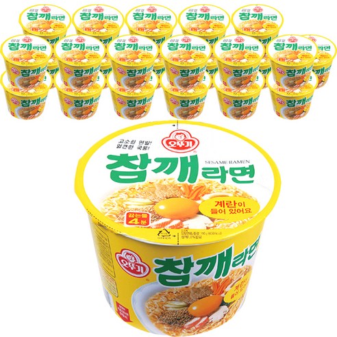 오뚜기 참깨라면 용기 110g