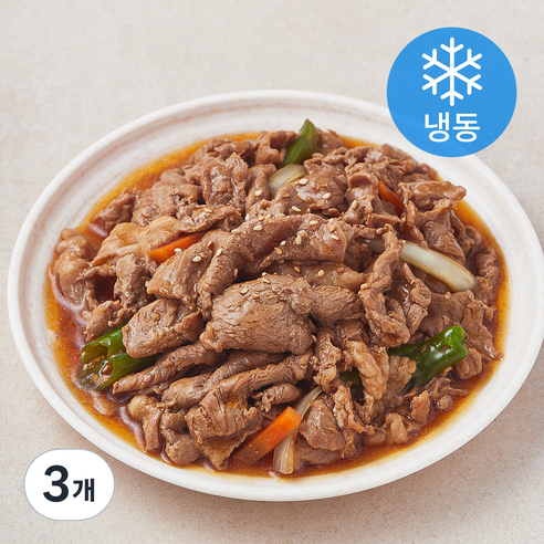 [로켓프레시] 갈비아저씨 돼지불고기 607 (냉동), 300g, 3개
