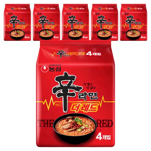 신라면 더 레드 125g
