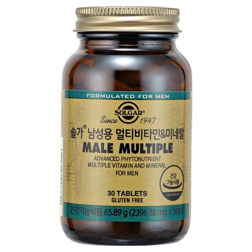 솔가 남성용 멀티비타민 & 미네랄 2196.38mg