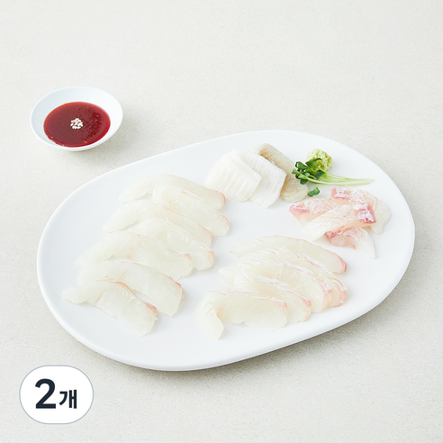 [로켓프레시] 광어회 (냉장), 2개, 150g
