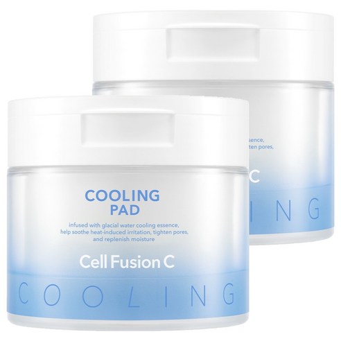 셀퓨전씨 포스트알파 쿨링 패드 180ml, 70매입, 2개