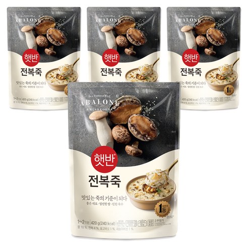 햇반 전복죽