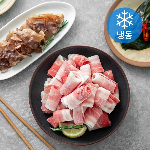 곰곰 돌돌말이 대패 삼겹살 (냉동)