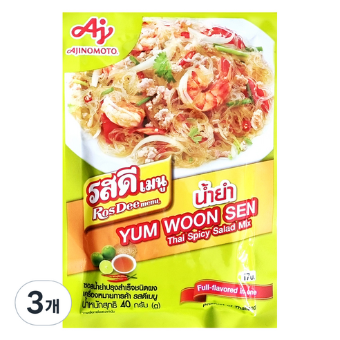 아지노모토 타이 스파이시 샐러드 소스 파우더