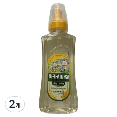 소울백서 아카시아 청 꿀, 500g, 2개