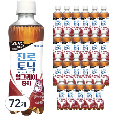 진로토닉워터 얼그레이홍차 제로칼로리